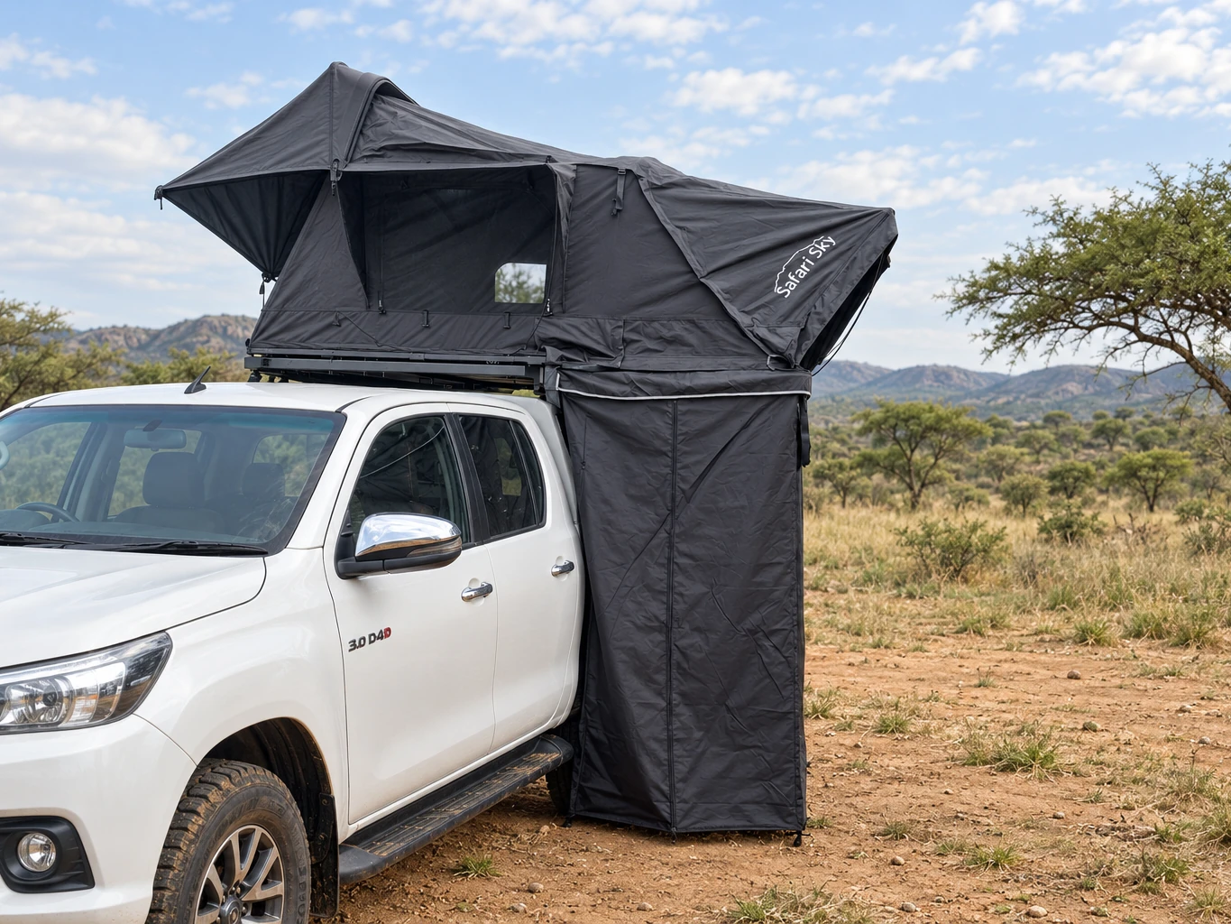 Safari Shower Tent rooftop tent