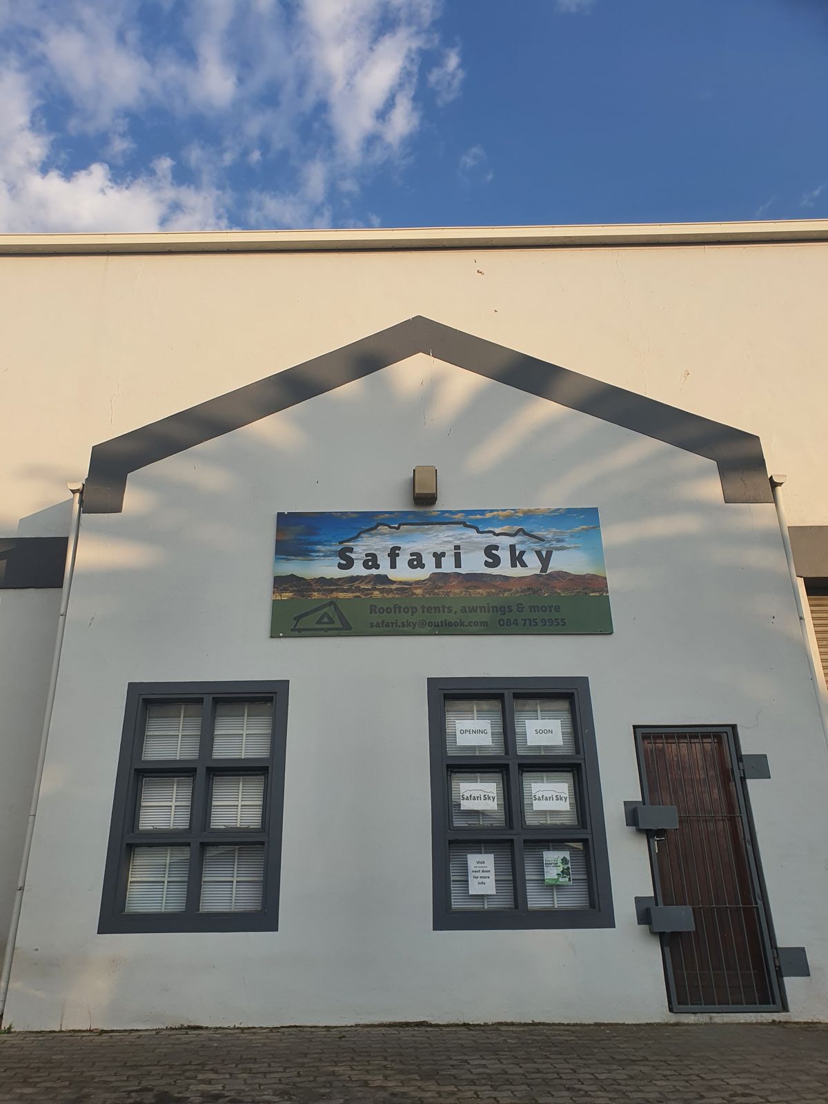 The Safari Sky shopfront in Malmesbury